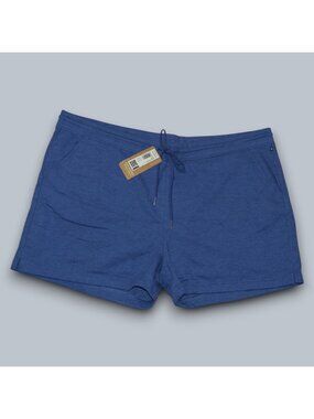 New w Tags! EDDIE BAUER Women's Sz 2XL Cozy Camp Fleece Pull-On Shorts .